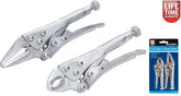 Bluespot Small & Long Nose Self Locking Grips Mole Gripping Adjustable Pliers